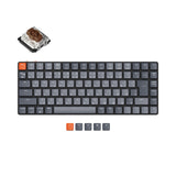 Keychron K3 JIS Japan Layout 75 Percent Low Profile Keyboard Hot Swappable Mac Windows Layout White Backlight Gateron Mechanical Brown