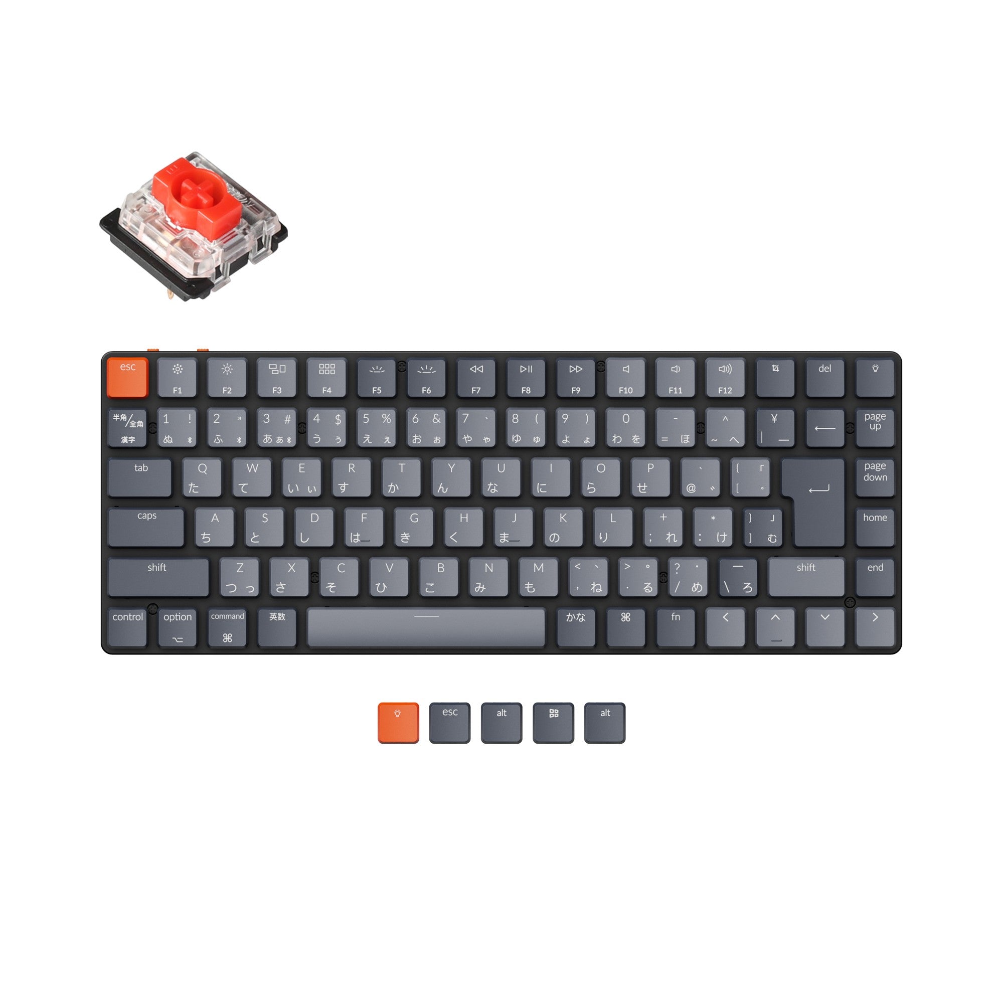 Keychron K3 Ultra-slim Wireless Mechanical Keyboard (Japan JIS Layout) - Version 2 keyboard image