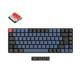 Keychron K3 Pro QMK/VIA ultra-slim custom mechanical keyboard 75 percent layout for Mac Windows Linux low-profile Gateron red ISO Spanish layout