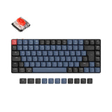 Keychron K3 Pro QMK/VIA ultra-slim custom mechanical keyboard 75 percent layout for Mac Windows Linux low-profile Gateron red ISO UK layout