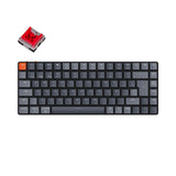 Keychron K3 Spanish iso layout RGB backlight wireless ultra slim mechanical keyboard low profile optical red switch for Mac windows