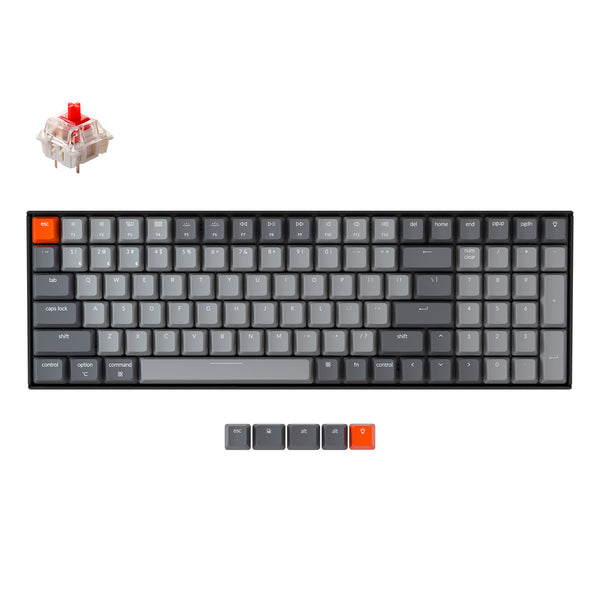 Keychron K4 V2 US配列 赤軸 RGB Keychron-K4-version2-hot-