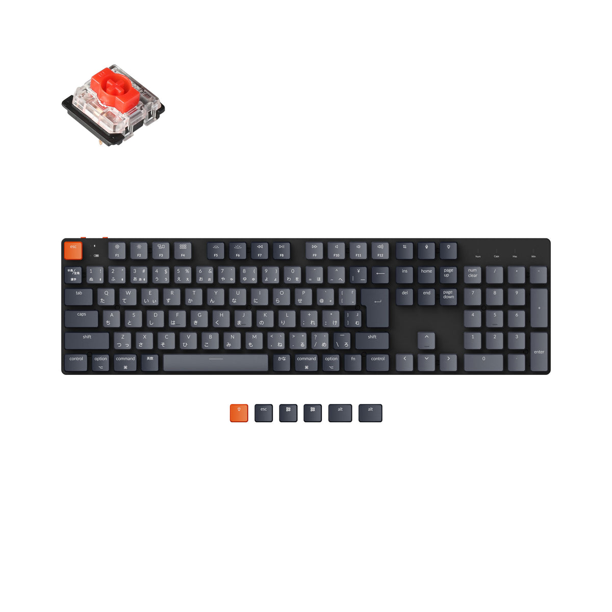 Low Profile Keyboard Keychron Wireless Mechanical Keyboards for Mac