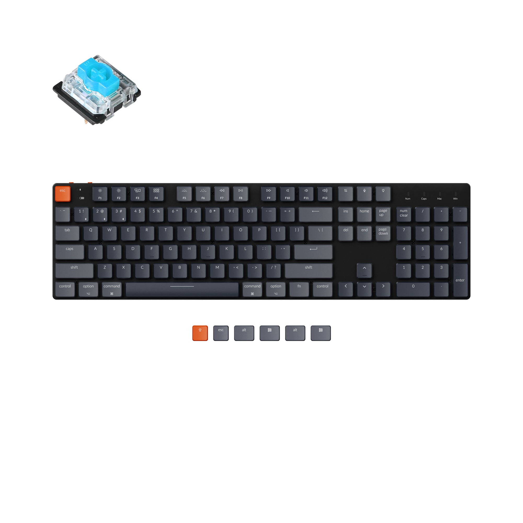 Keychron K5 SE Wireless Mechanical Keyboard keyboard image