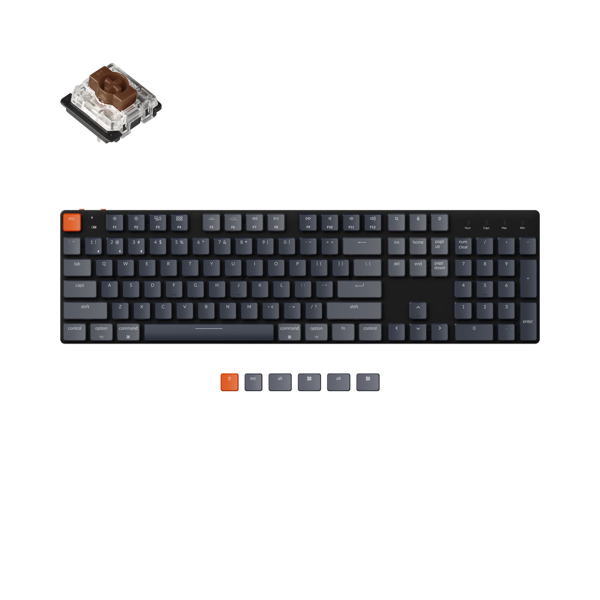Keychron K5 SE Wireless Mechanical Keyboard keyboard image