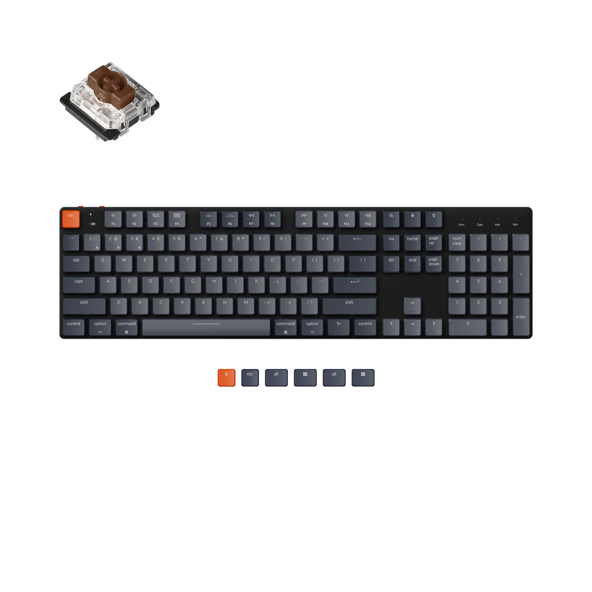 Keychron K5 SE Wireless Mechanical Keyboard keyboard image