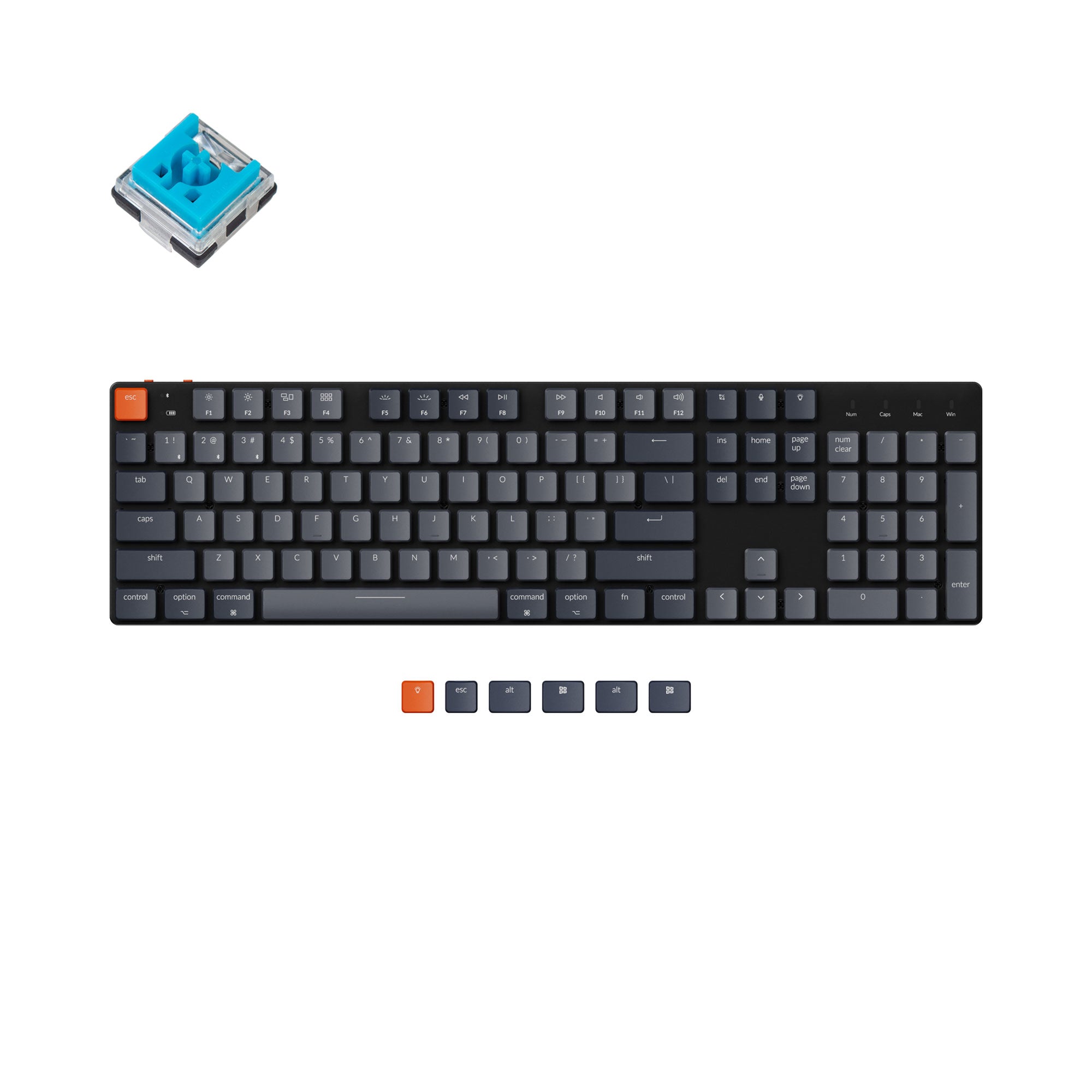 Keychron K5 SE Wireless Mechanical Keyboard keyboard image