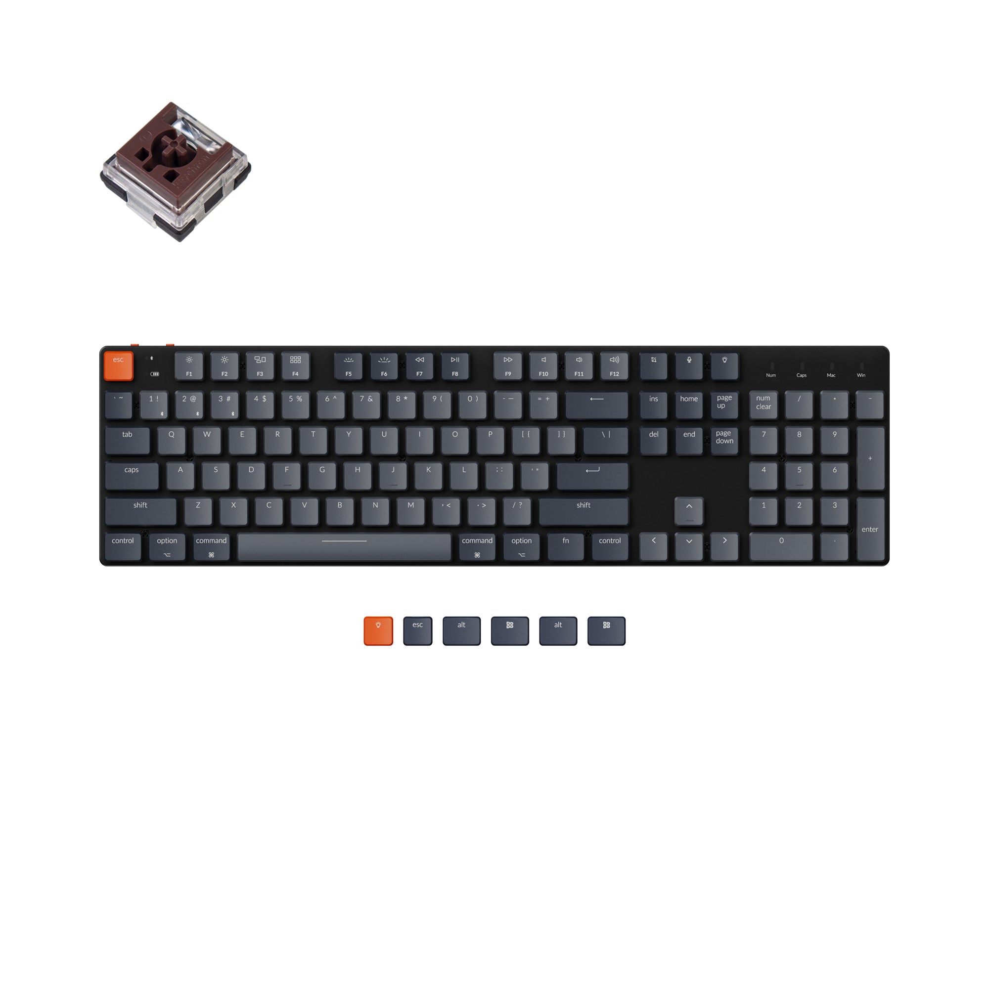 Keychron K5 SE Wireless Mechanical Keyboard keyboard image