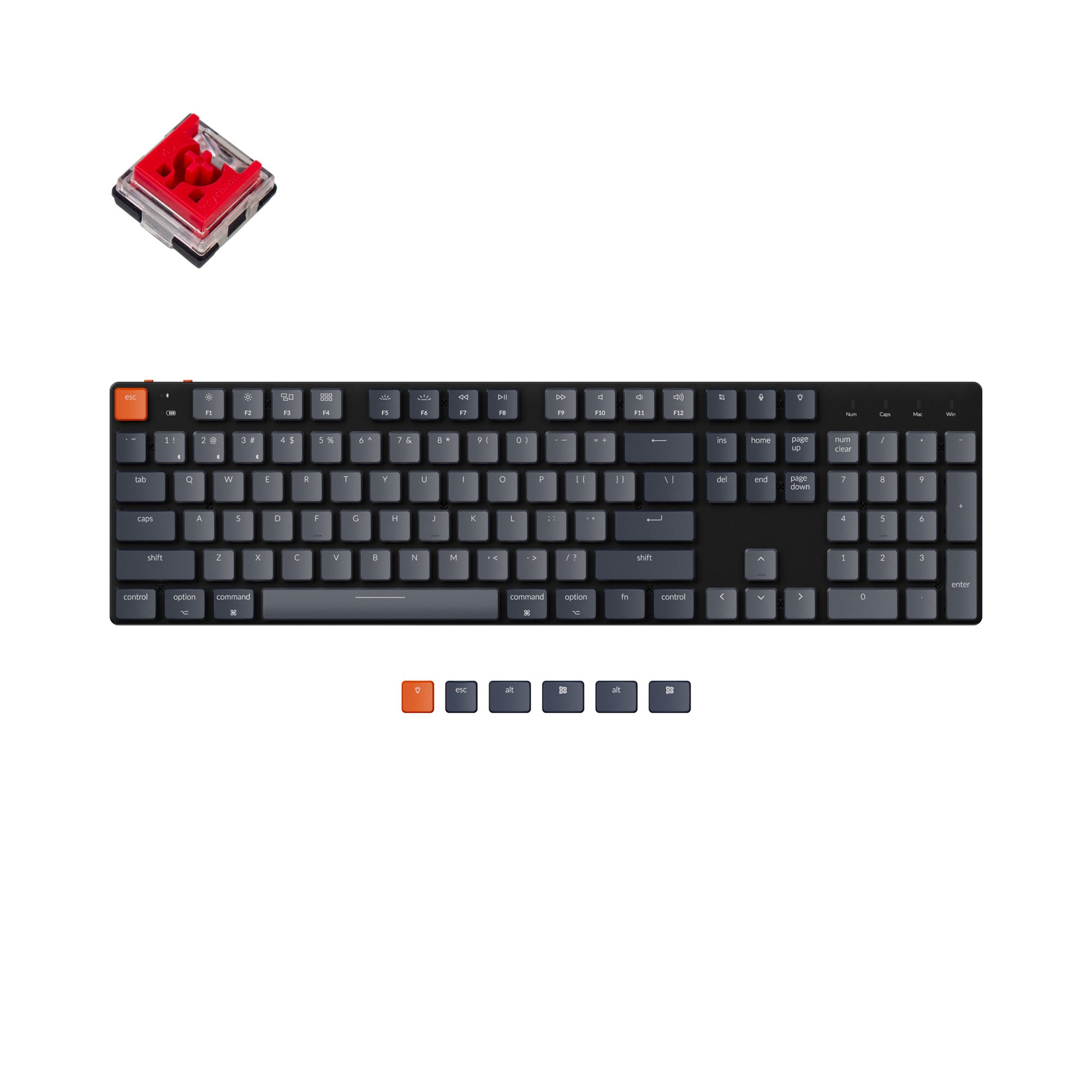 Keychron K5 SE Wireless Mechanical Keyboard keyboard image