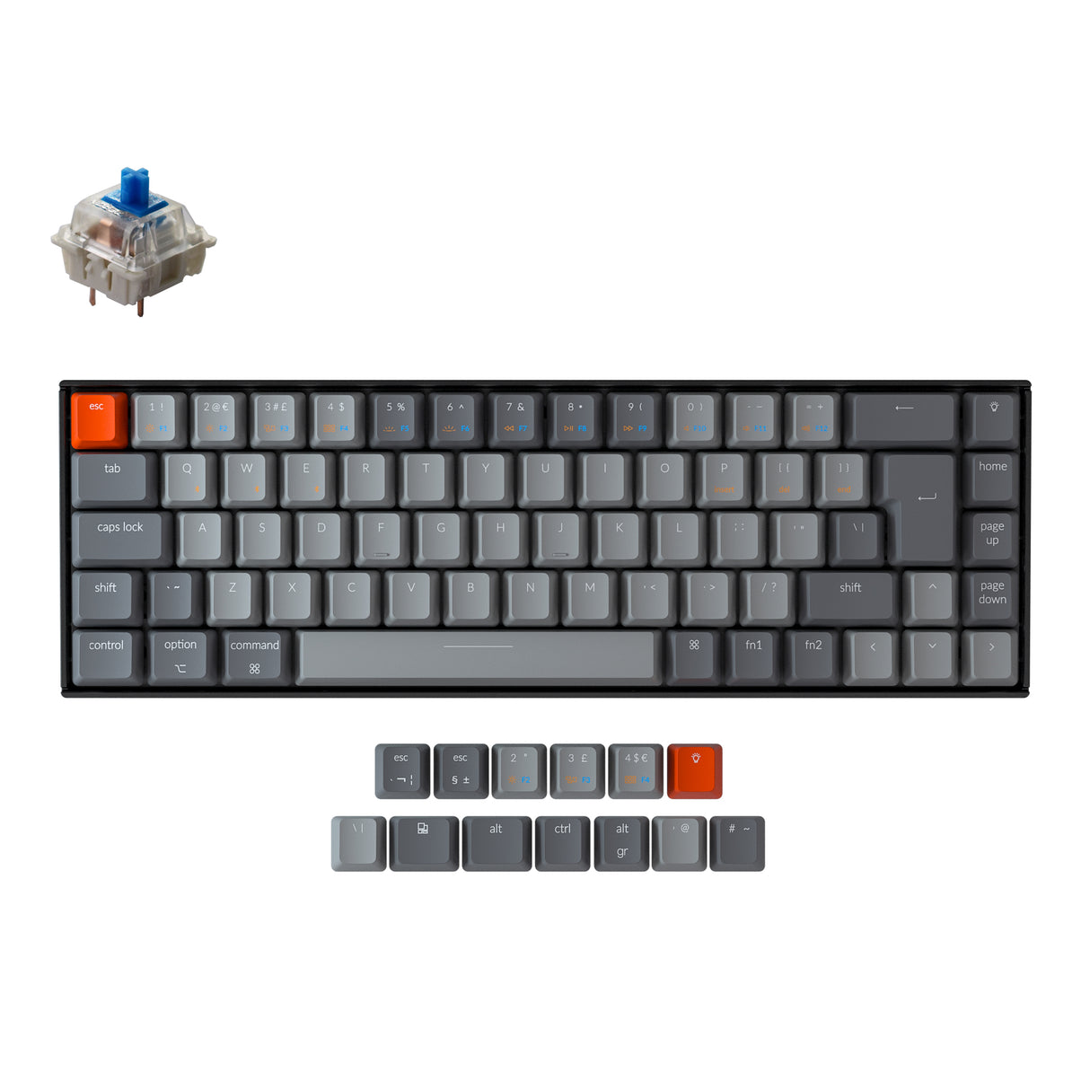 Keychron K6 Wireless Mechanical Keyboard – Keychron