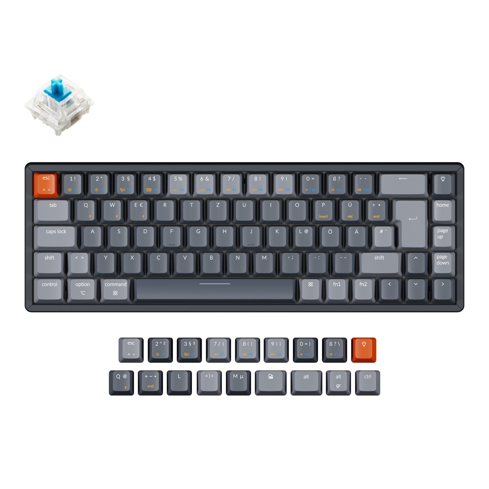 [美品]国内正規品　Keychron K2A2H Version2 美品]国内正規品 Keychron K2A2H Version2