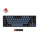 Keychron K6 Pro QMK/VIA Wireless Custom Mechanical Keyboard with 65% layout for Mac Windows Linux hot-swappable with MX switch RGB backlight Spanish ISO Layout