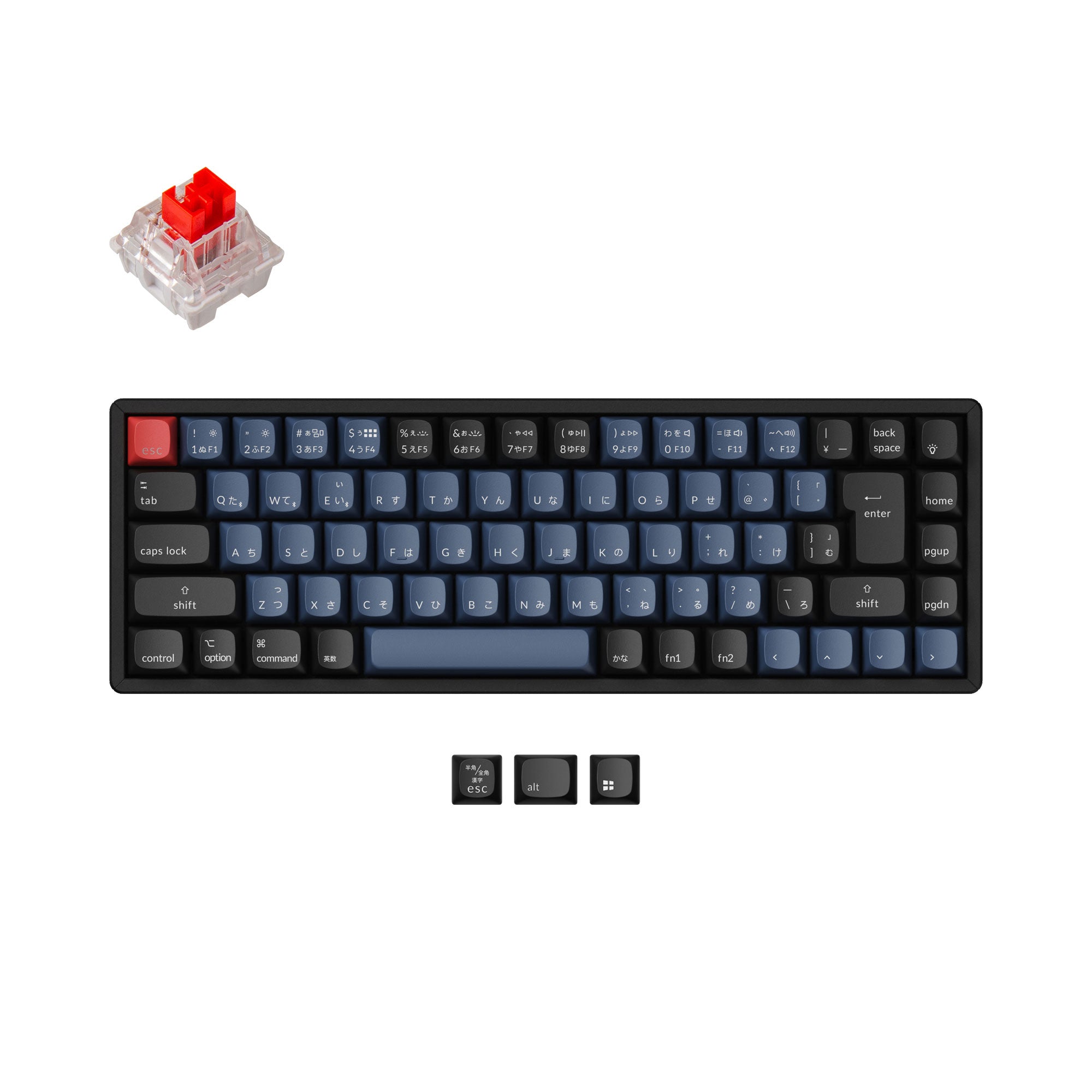 Keychron K6 Pro QMK/VIA Wireless Mechanical Keyboard (Japan JIS Layout) keyboard image