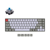 Keychron K6 Non-Backlight Wireless mechanical keyboard has included keycaps for both Windows and macOS. K6 is compatible with Mac, Windows, iOS, Android, Linux and it also can connect up to 3 devices. 