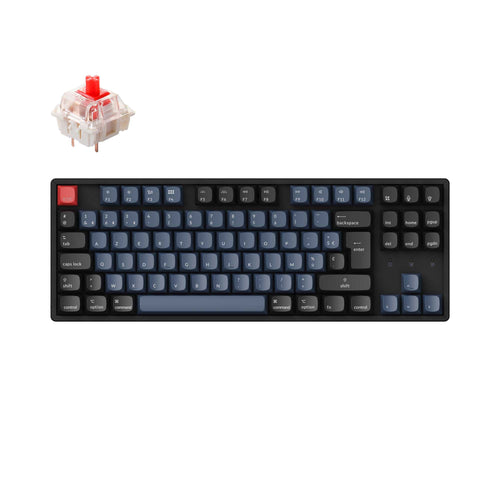 Keychron K8 Pro QMK/VIA Wireless Mechanical Keyboard French ISO Layout for Mac Windows Gateron G Pro mechanical red switch