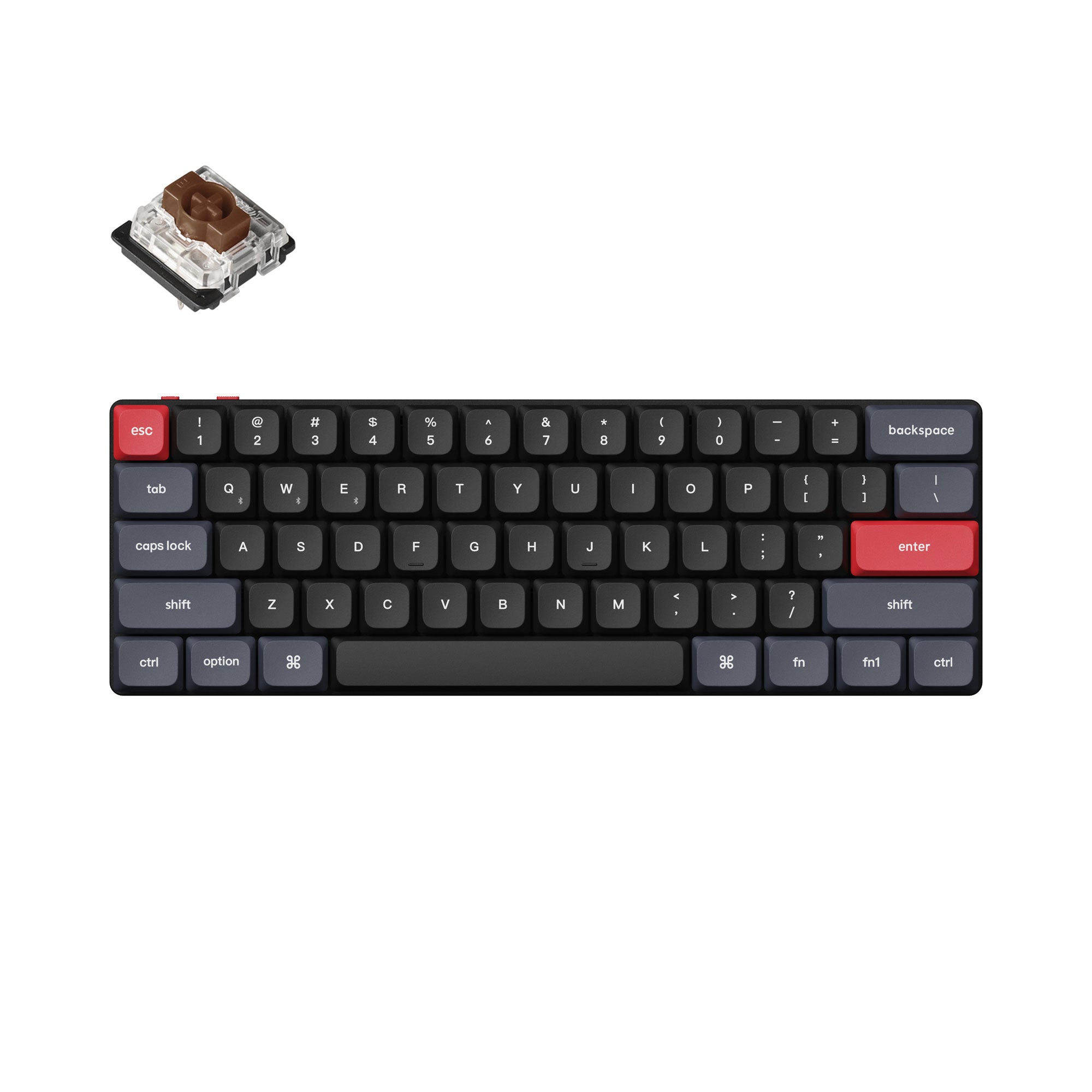 Keychron K9 Pro QMK/VIA Wireless Custom Mechanical Keyboard keyboard image