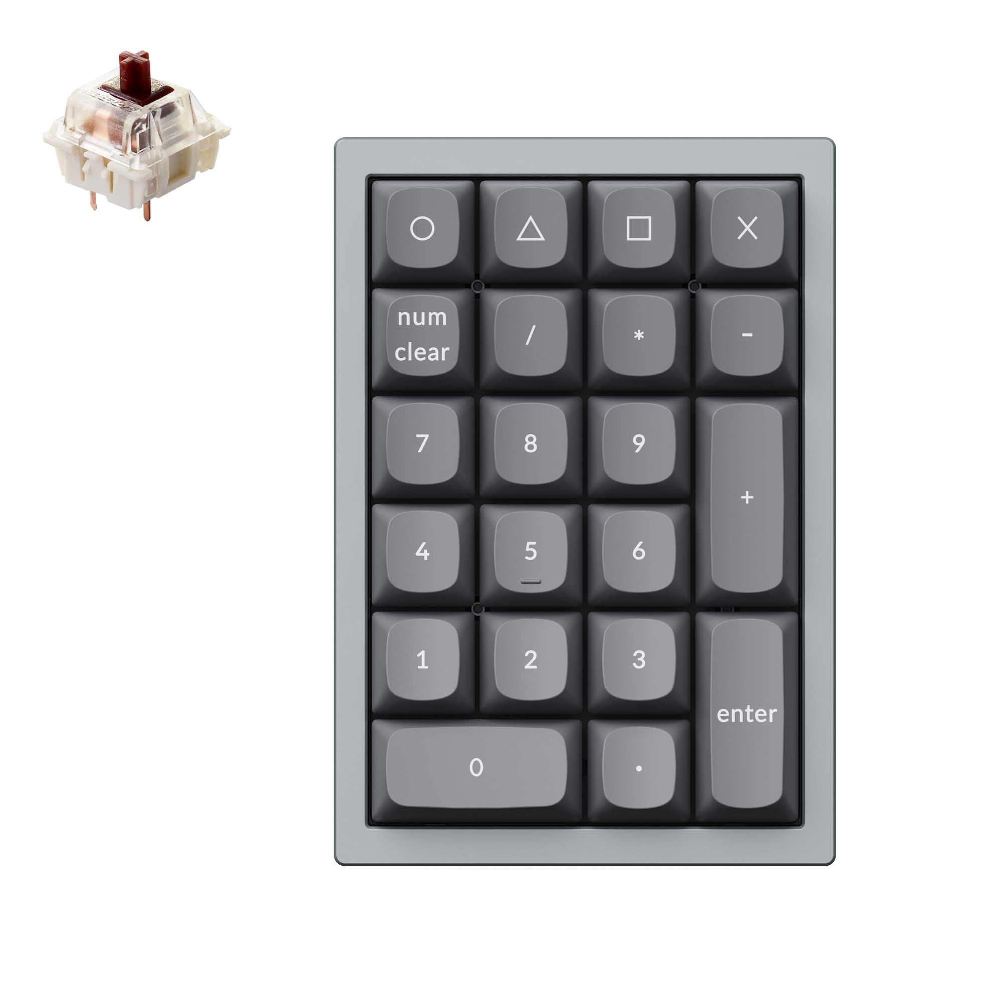 Keychron Q0 QMK Custom Number Pad keyboard image