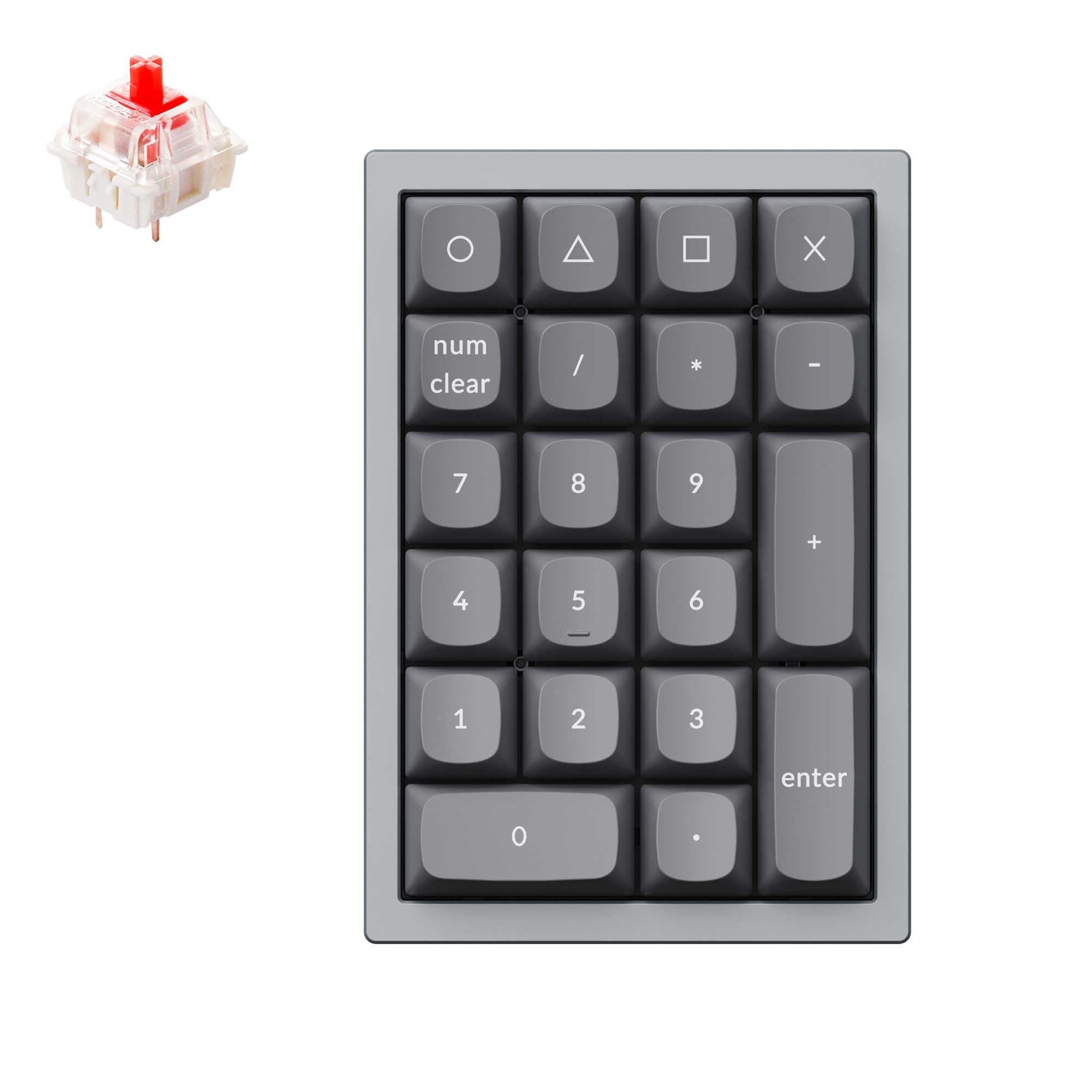 Keychron Q0 QMK Custom Number Pad keyboard image