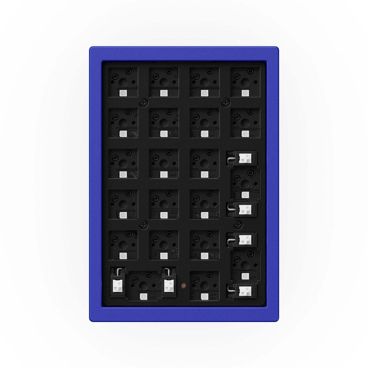 Keychron-Q0-custom-number-pad-blue-barebone