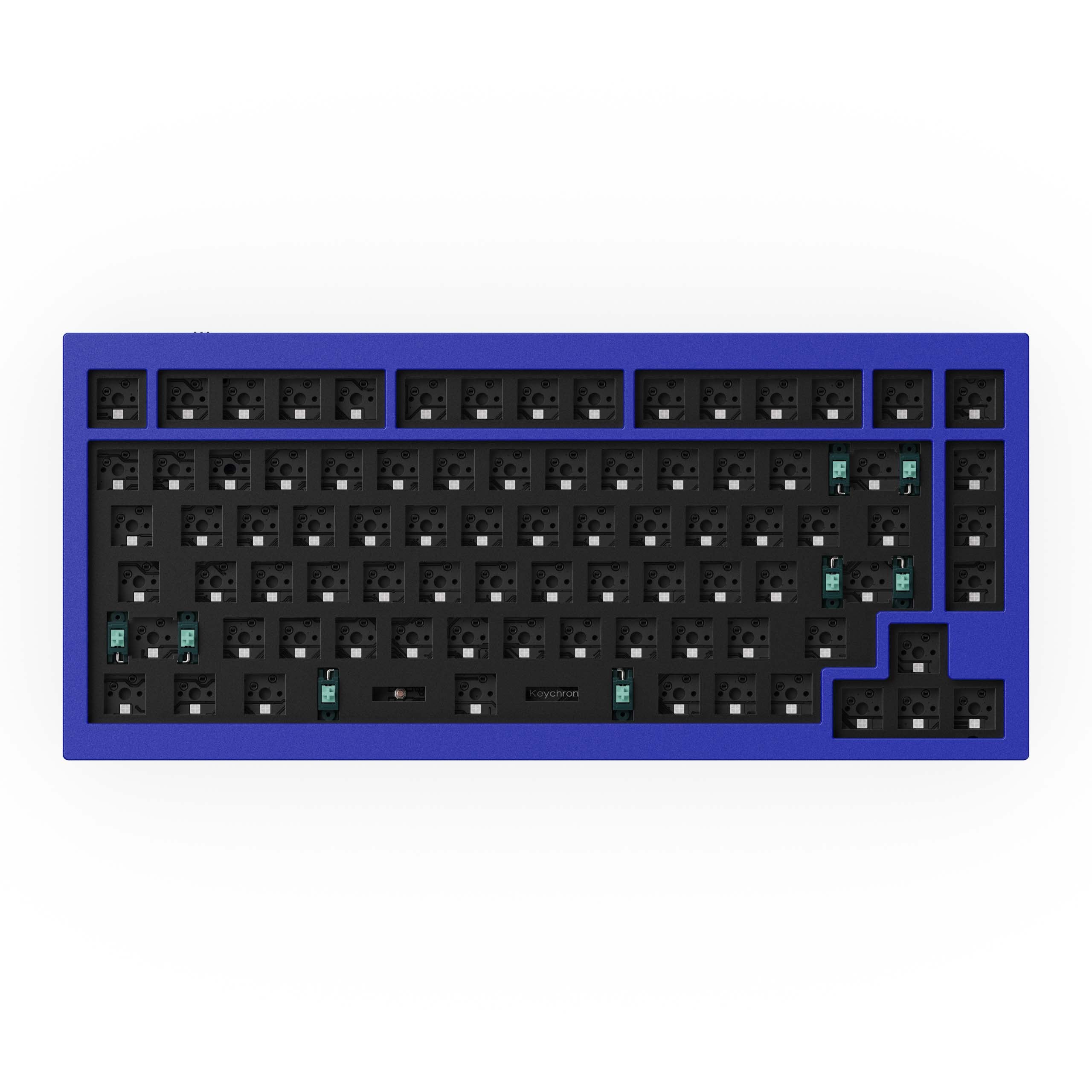 Keychron-Q1-75-percent-QMK-Custom-Mechanical-Keyboard-version-2-barebone-blue