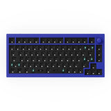 Keychron-Q1-75-percent-QMK-Custom-Mechanical-Keyboard-version-2-barebone-knob-blue
