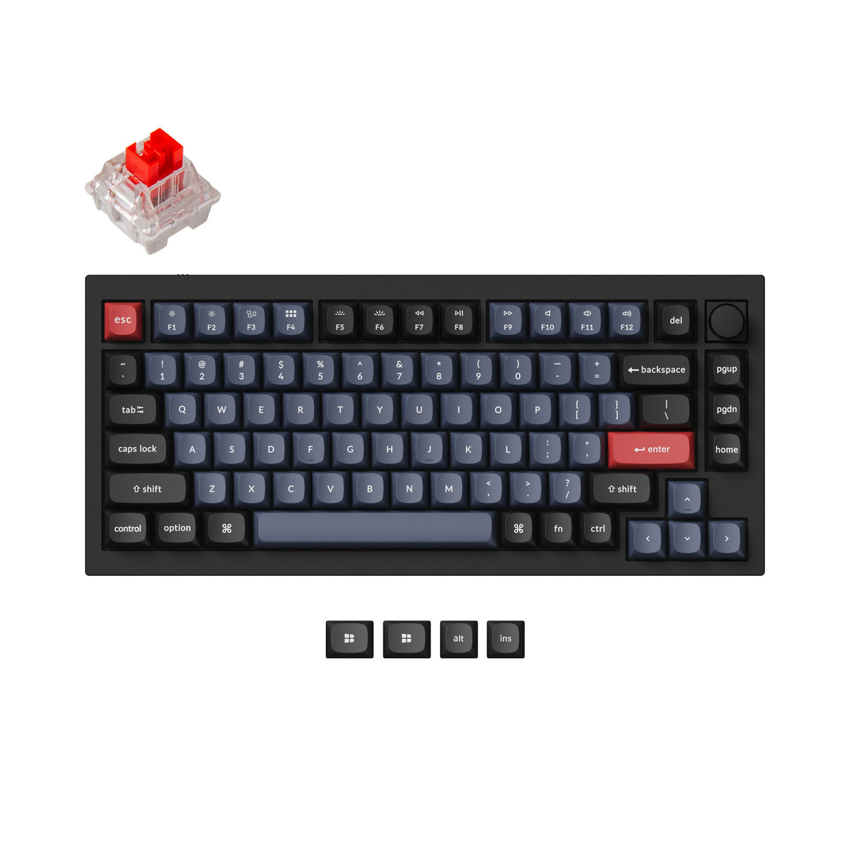 Keychron Mac Layout 75% Layout Keyboards – Keychron | Mechanical Keyboards for Mac, Windows ...