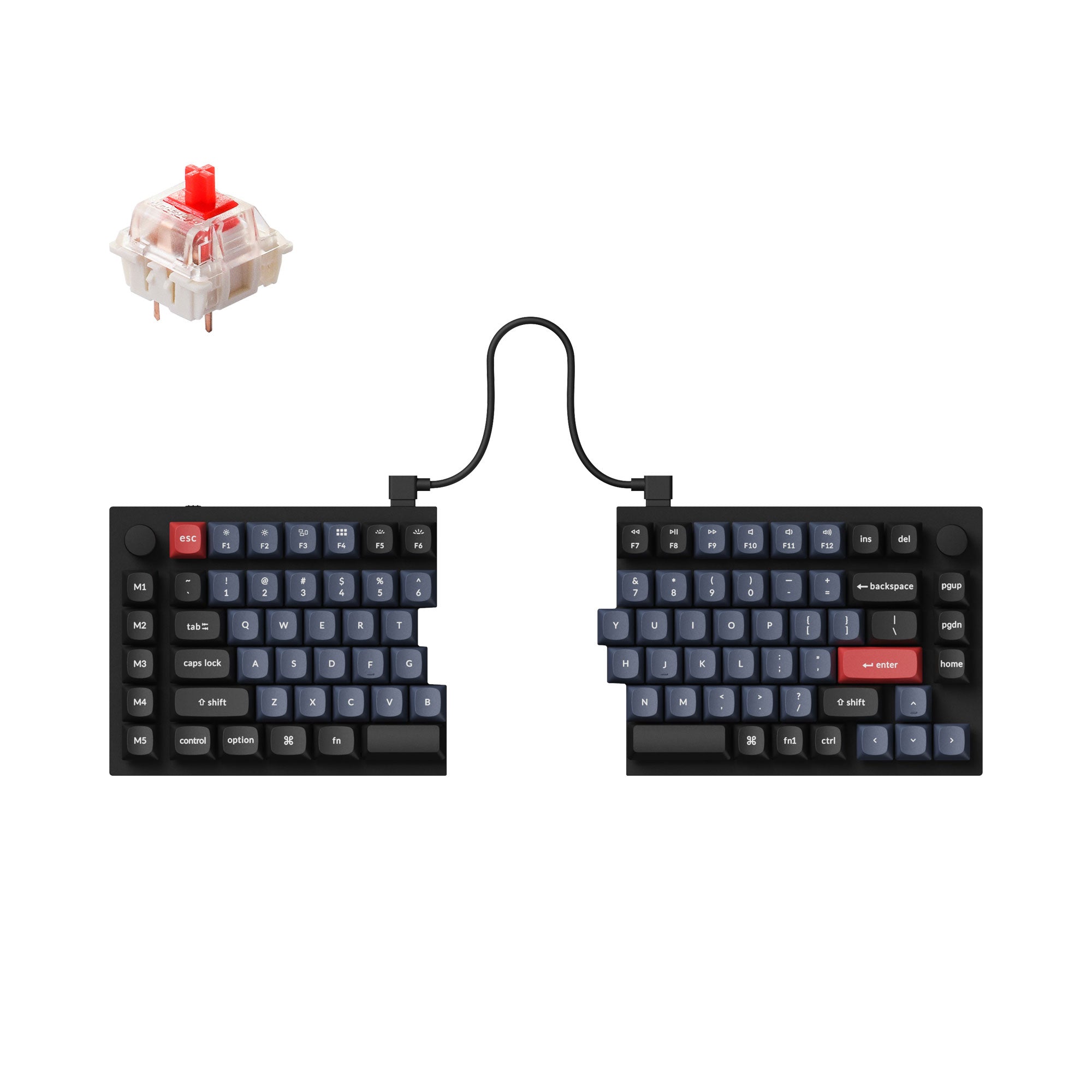 Keychron Q11 QMK Custom Mechanical Keyboard keyboard image