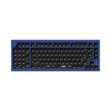 Keychron Q12 QMK VIA southpaw custom mechanical keyboard 96 percent full aluminum frame for Mac Window Linux barebone blue