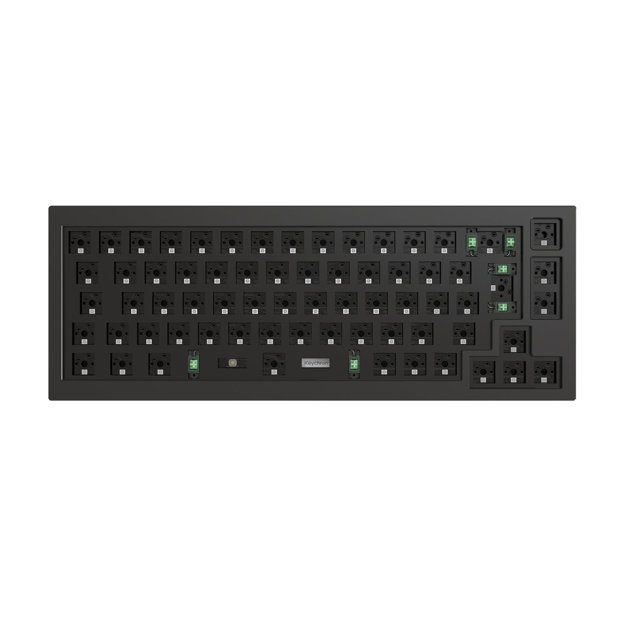 Keychron Q2 custom mechanical keyboard barebone carbon black