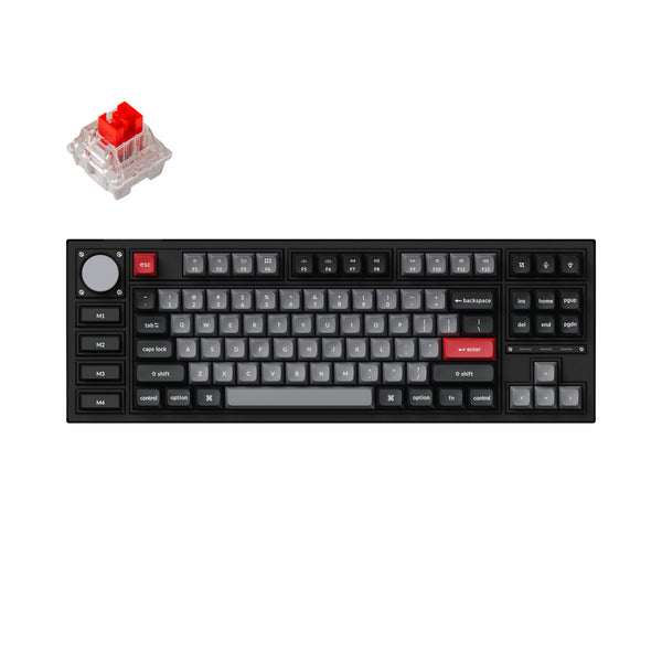 キーボード Keychron Q3 Pro TKL Mechanical Keyboard Keychron Q3 Pro QMK/VIA Wireless Custom Mechanical Keyboard