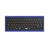 Keychron Q4 60 percent layout QMK mechanical keyboard barebone navy blue iso version