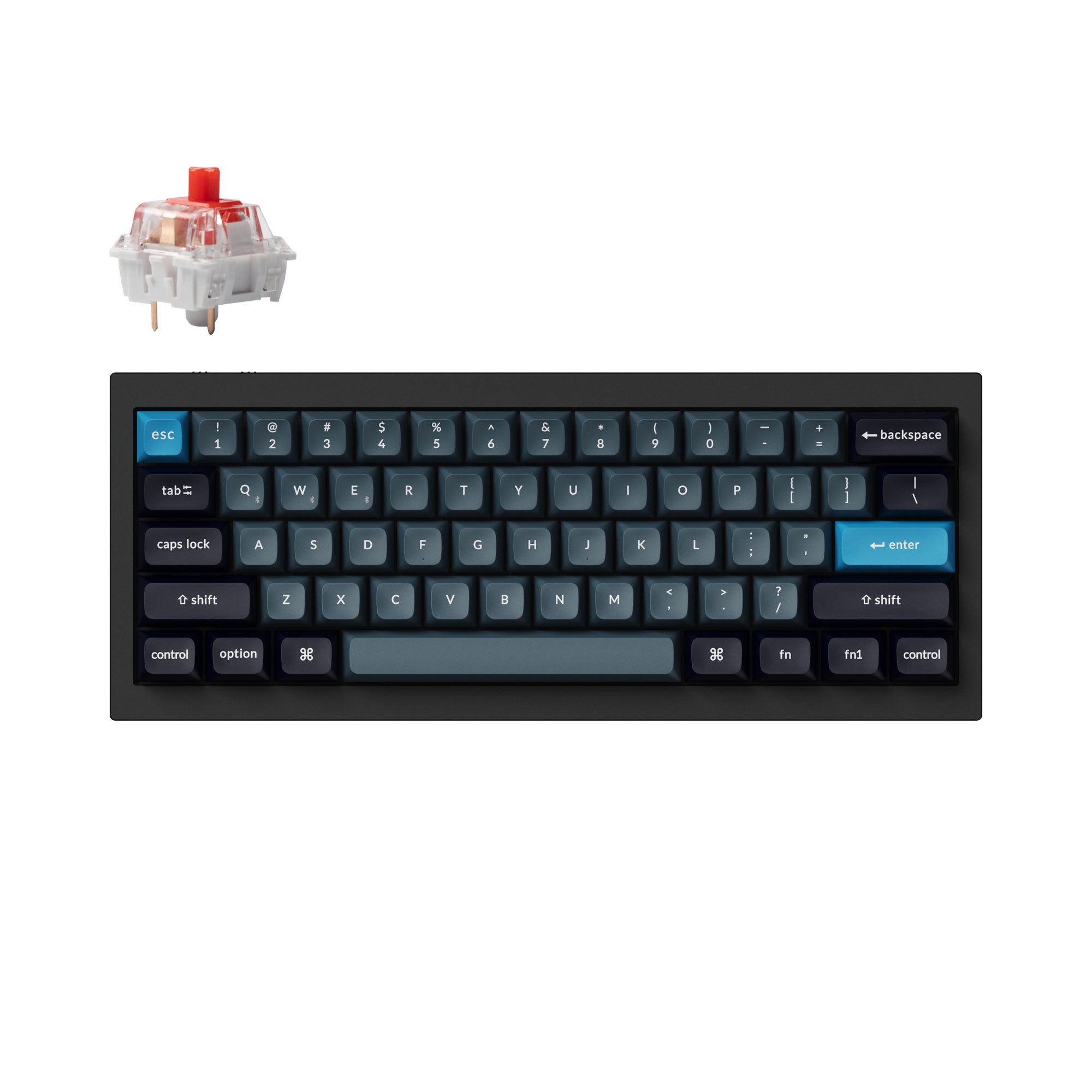Keychron Q4 Pro QMK/VIA Wireless Custom Mechanical Keyboard keyboard image