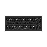 Keychron Q4 Pro QMK/VIA wireless custom mechanical keyboard 60 percent layout full aluminum black frame for Mac WIndows Linux with RGB backlight and hot-swappable barebone ISO