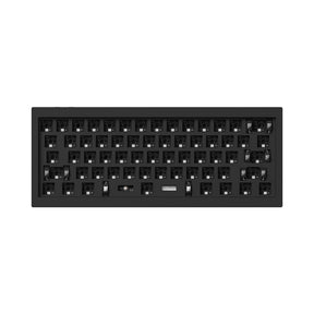 Keychron Q4 Pro QMK/VIA wireless custom mechanical keyboard 60 percent layout full aluminum black frame for Mac WIndows Linux with RGB backlight and hot-swappable barebone