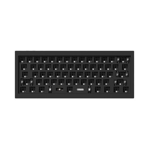 Keychron Q4 Pro QMK/VIA wireless custom mechanical keyboard 60 percent layout full aluminum black frame for Mac WIndows Linux with RGB backlight and hot-swappable barebone