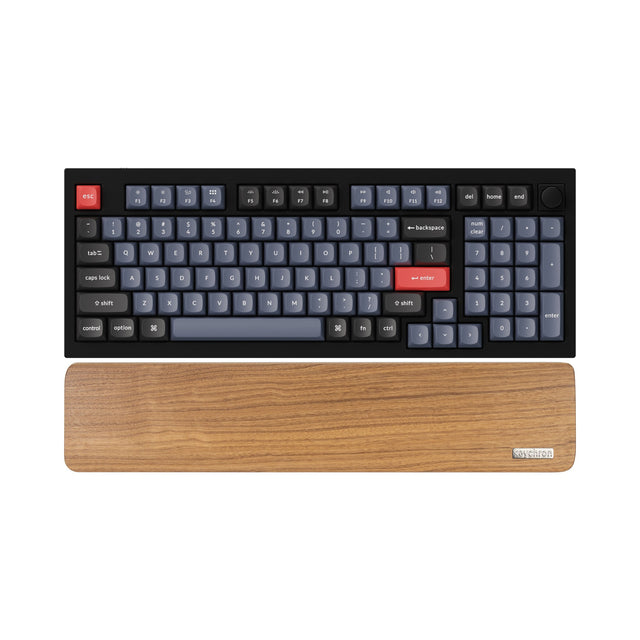 Keychron Q5 特製胡桃木掌托