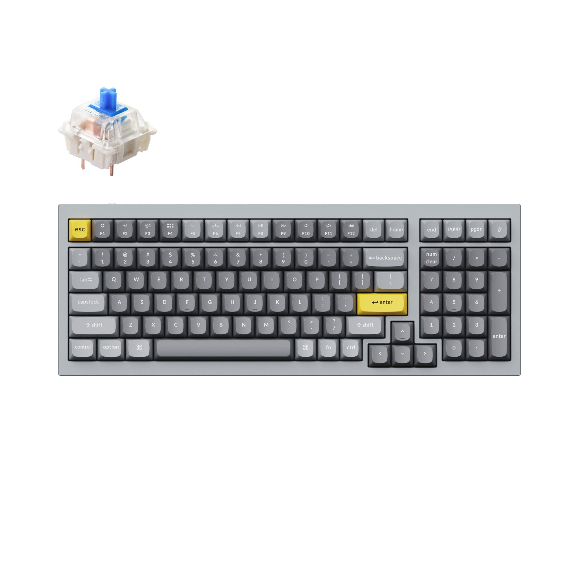 Keychron Q5 QMK Custom Mechanical Keyboard keyboard image