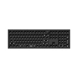 Keychron Q6 Pro QMK/VIA wireless custom mechanical keyboard 100 percent layout full aluminum black frame for Mac WIndows Linux with RGB backlight and hot-swappable barebone