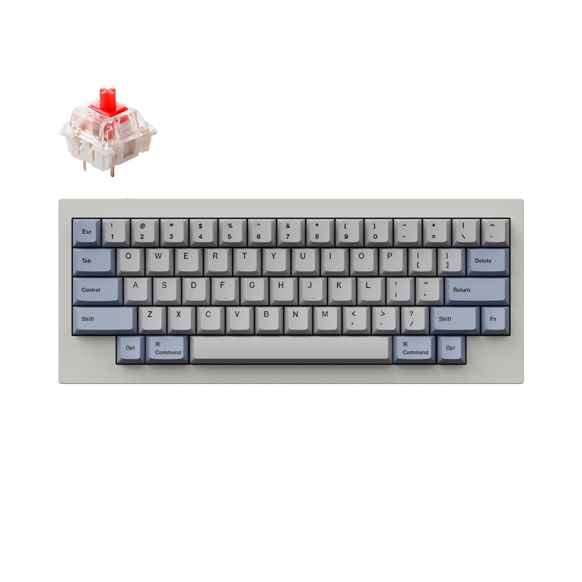 Keychron Q60 QMK Custom Mechanical Keyboard keyboard image