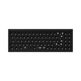 Keychron Q7 QMK VIA custom mechanical keyboard 70 percent compact UK DE FR ES IT Nordic ISO layout full aluminum frame for Mac Windows Barebone black