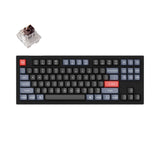 Keychron V3 Custom Mechanical Keyboard black QMK/VIA tenkeyless hot-swappable Keychron K Pro switch brown