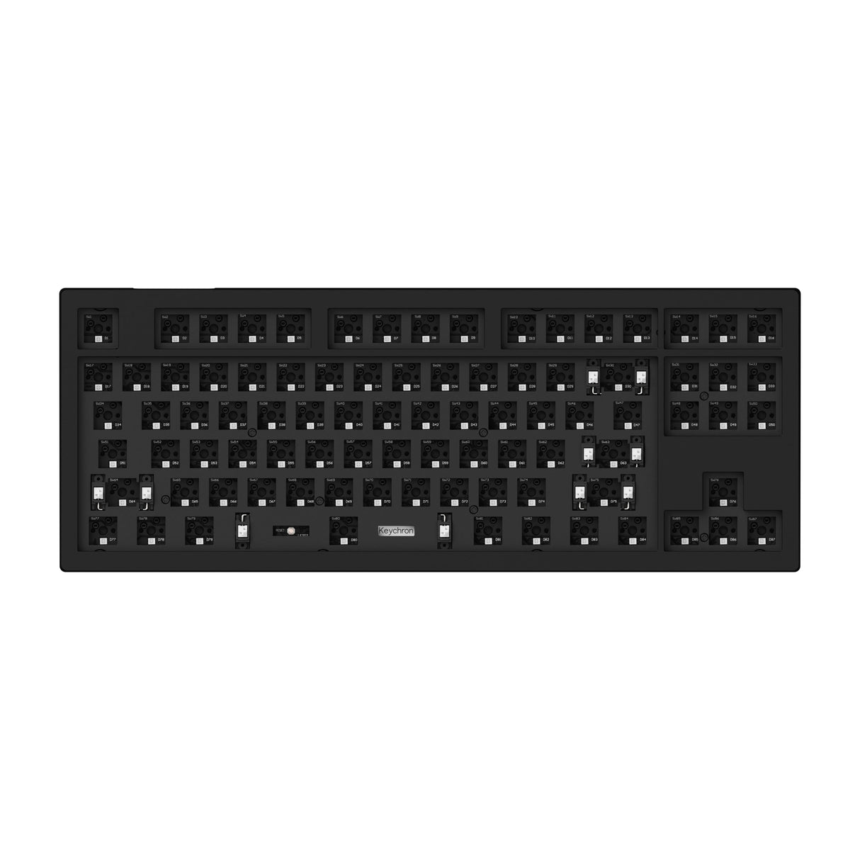 Keychron V3 Custom Mechanical Keyboard black QMK/VIA tenkeyless hot-swappable barebone