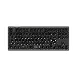 Keychron V3 Custom Mechanical Keyboard frosted black QMK/VIA tenkeyless hot-swappable barebone 
