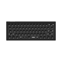 Keychron V4 QMK VIA custom mechanical keyboard 60 percent layout carbon black for Mac Windows iOS RGB backlight hot swappable barebone