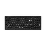 Keychron V5 QMK VIA custom mechanical keyboard 96 percent layout carbon black knob for Mac Windows iOS RGB backlight hot swappable barebone