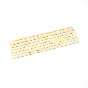 Keychron V6 Keyboard ISO Layout Knob Brass Plate