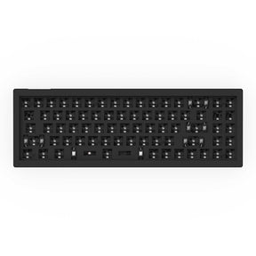 Keychron V7 QMK VIA custom mechanical keyboard 70 percent layout carbon black barebone for Mac Windows Linux RGB backlight