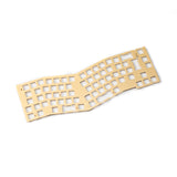 Keychron V8 Keyboard ISO Layout Brass Plate