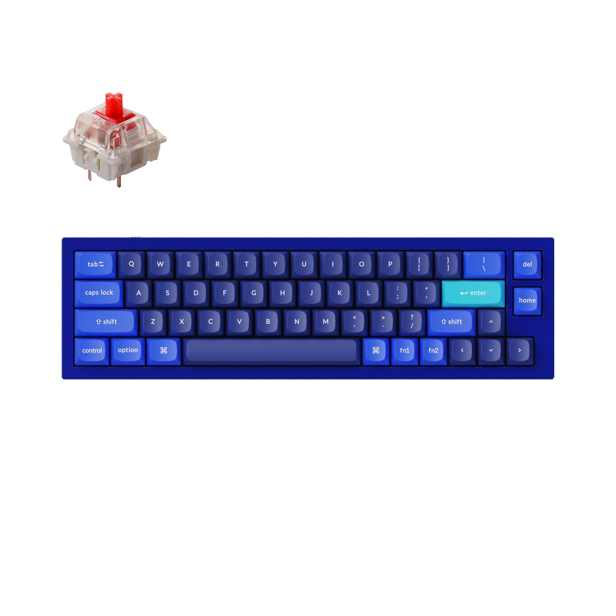 Keychron Q9 QMK Custom Mechanical Keyboard keyboard image