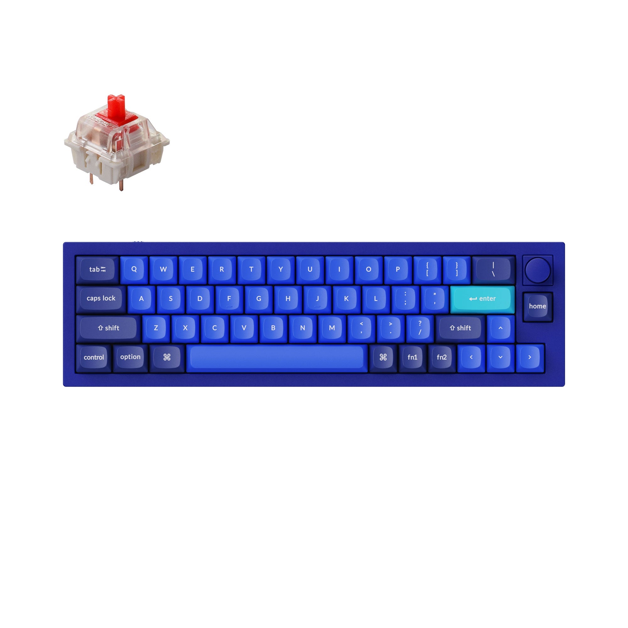 Keychron Q9 Knob Version メカニカルキーボード Keychron Q9 QMK Custom Mechanical Keyboard